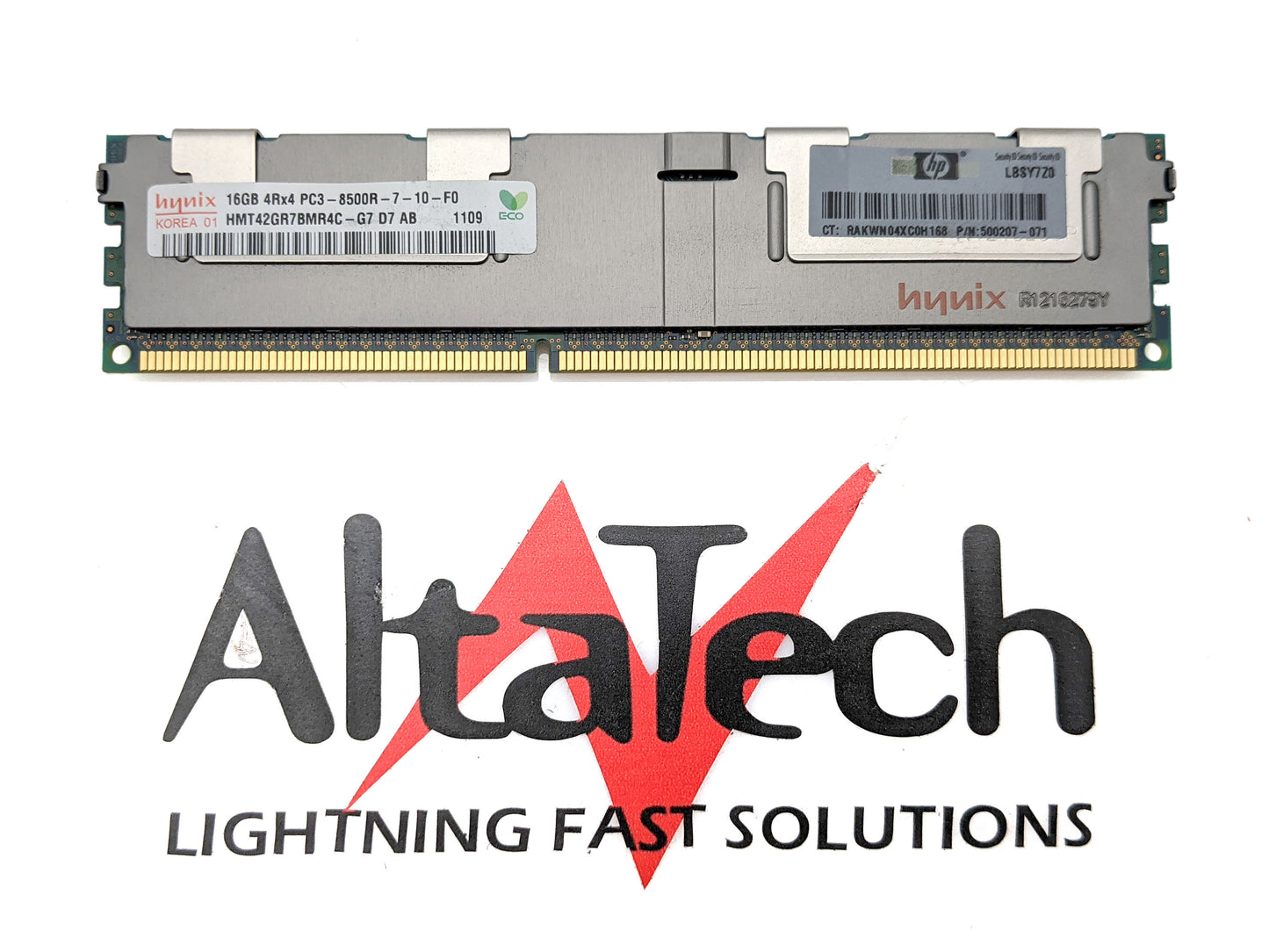 HP 501538-001 16GB PC3L-8500R DDR3-1066 4RX4 ECC, Used