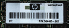 HP 504465-061 4GB 2RX4 PC2-6400P LP DIMM, Used