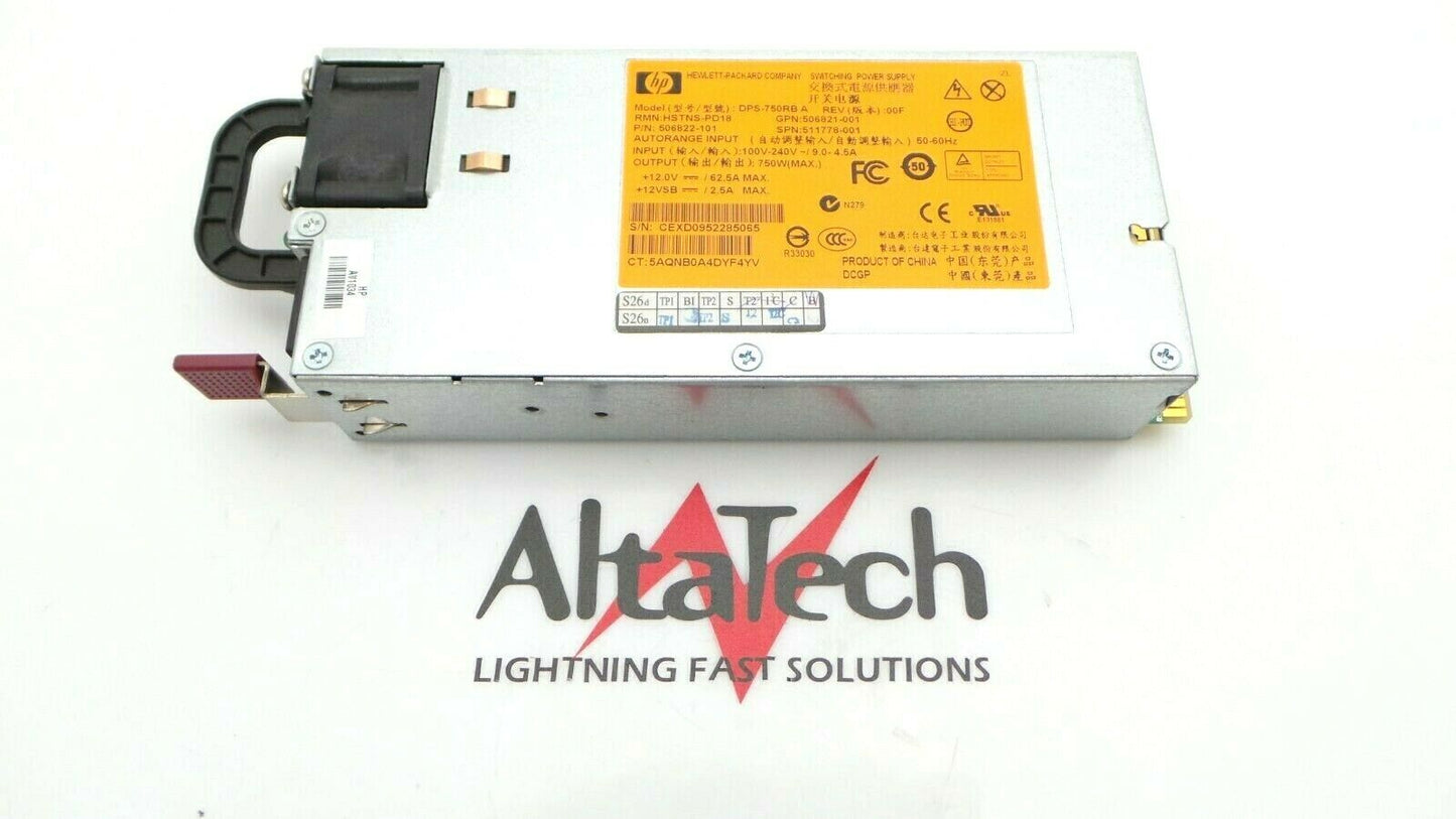 HP 506822-101 750W High Efficiency Hotswap Power Supply Unit, Used