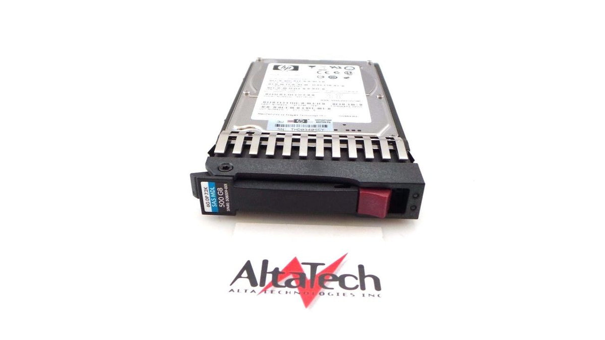 HP 507609-001 500GB 6G SAS 7.2K 2.5IN MDL HDD, Used