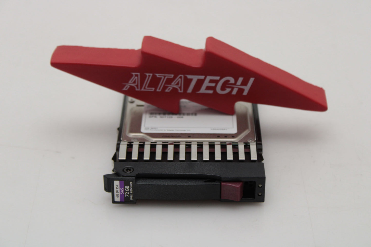 HP 512743-001_x4 72GB 15K SAS 2.5 6G, Used