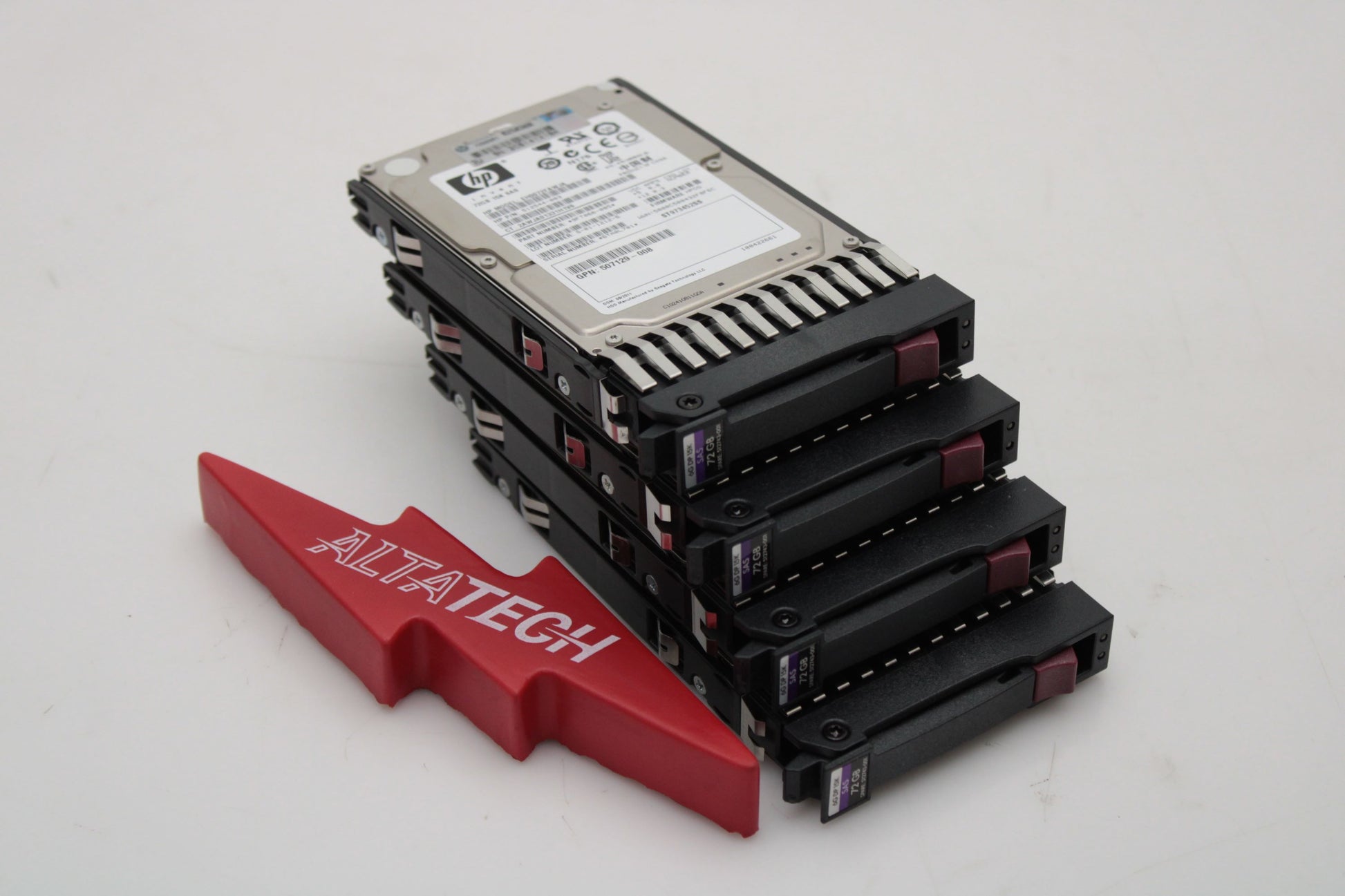 HP 512743-001_x4 72GB 15K SAS 2.5 6G, Used