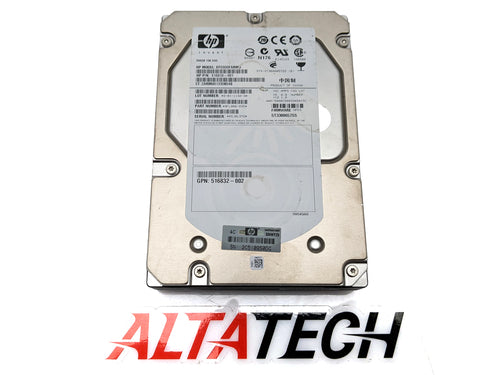 HP 516810-001 HPE 516810-001 300GB 15k rpm 6Gbps SAS LFF Hard Disk Drive, Used