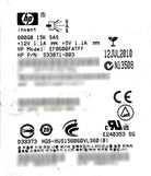 HP 533871-003 600GB G6 SAS 15K 3.5 Inch LFF DP HDD, Used