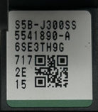 HP 5541890-A HDU 300GB 10K SFF SAS (P9500), Used