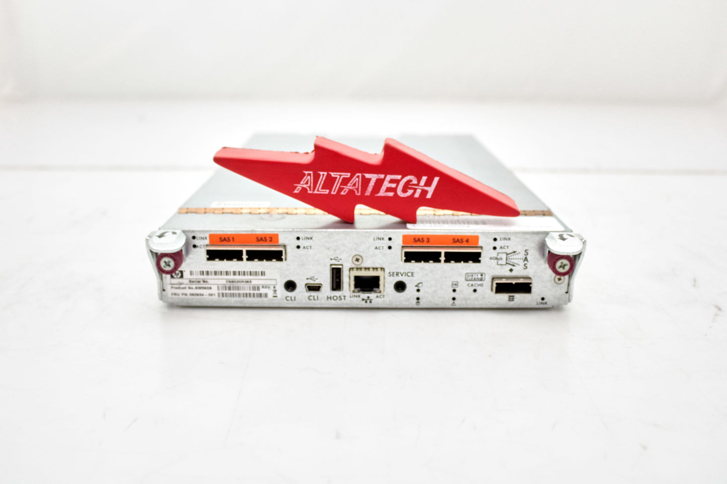 HP 582934-001 P2000 G3 SAS MSA CONTROLLER, Used