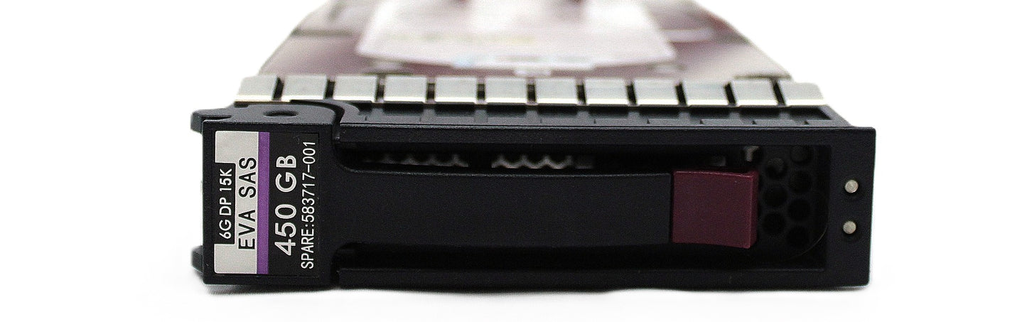 HP 583717-001 M6612 450GB 6G SAS 15K 3.5IN HDD, Used