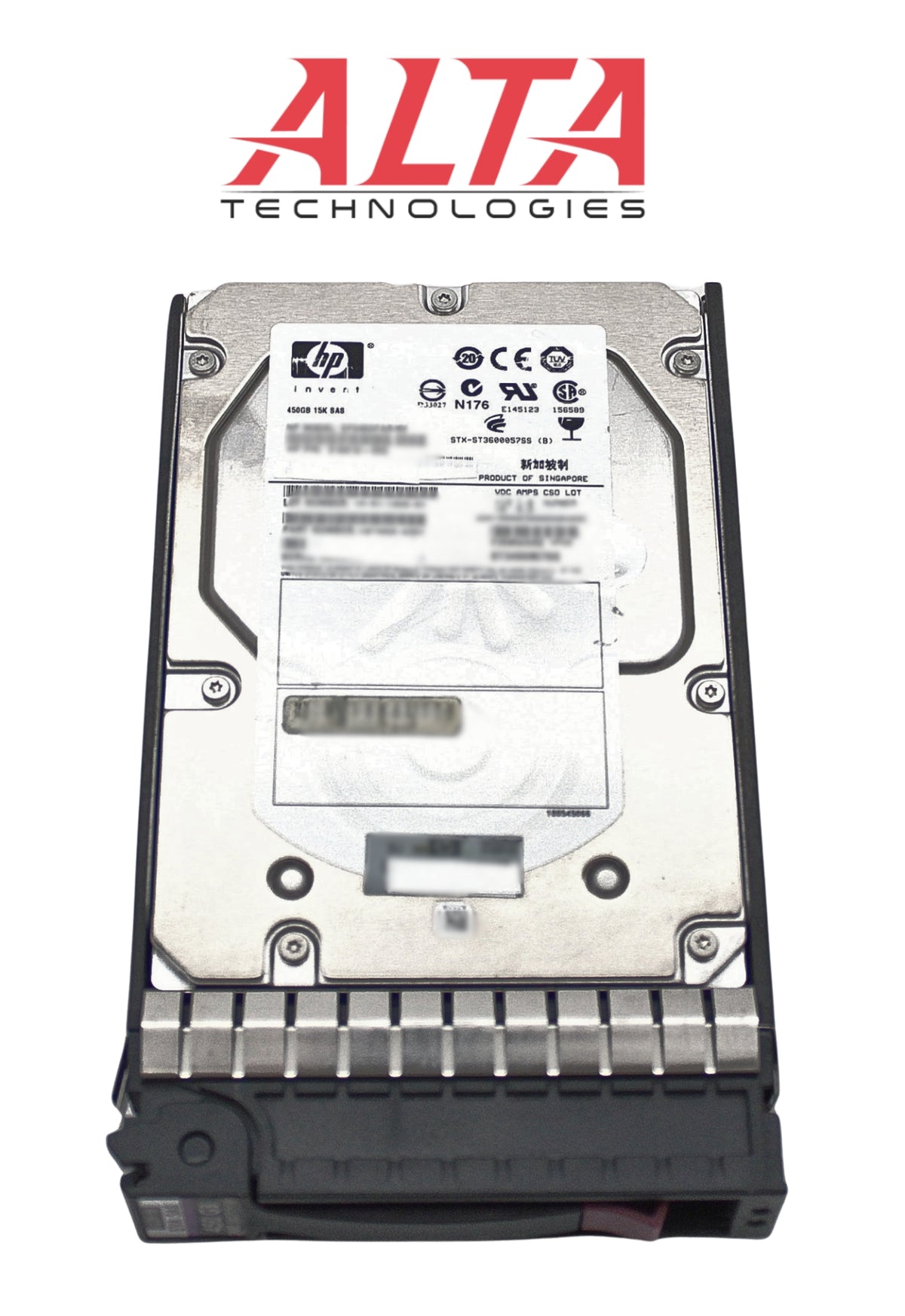 HP 583717-001 M6612 450GB 6G SAS 15K 3.5IN HDD, Used