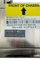 HP 584421-001 BL2X220C G6 HEATSINK SVR B CPU1, Used