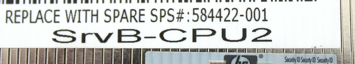 HP 584422-001 BL2X220C HEATSINK CPU2, Used