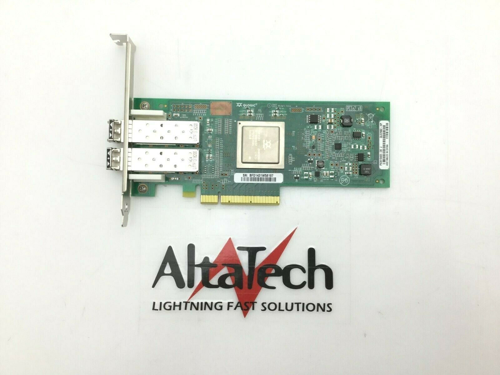 HP 584777-001 PCI Express Dual-Port 8 GB Fibre Channel Host Bus Adapter, Used
