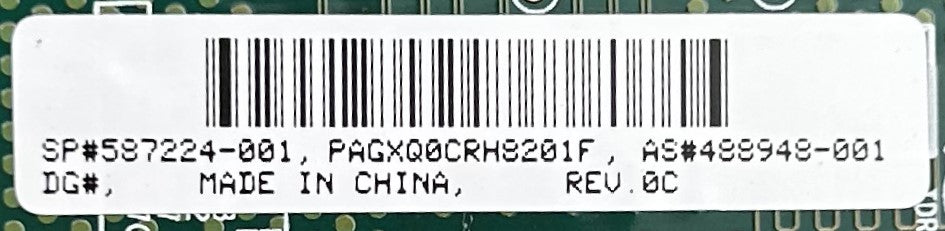 HP 587224-001 PCI-E P812/0GB SAS CONTROLLER, Used