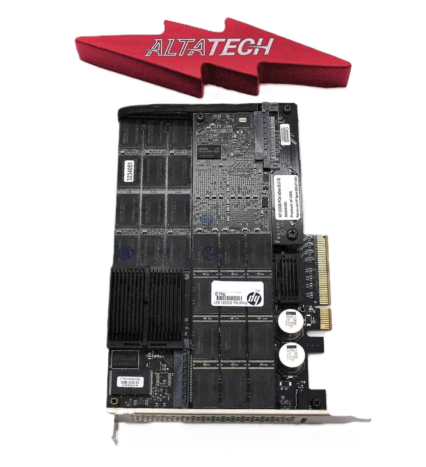 HP 600281-B21 320GB SGL LVL CELL PCI-E IODRIVE, Used