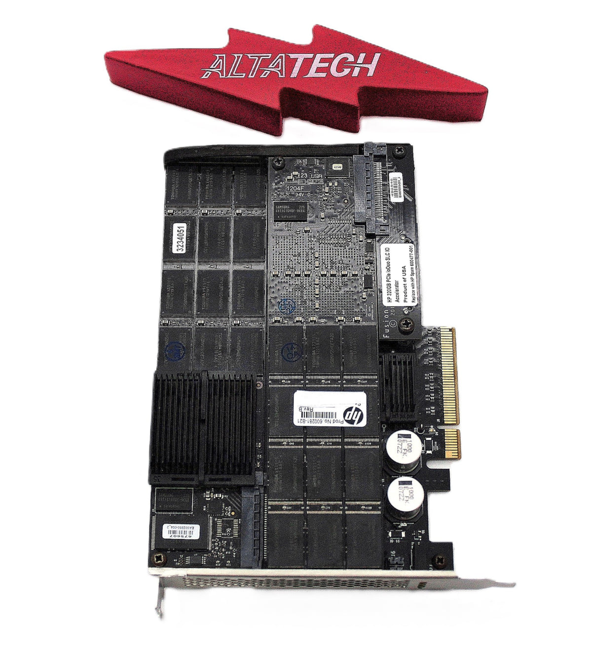 HP 600281-B21 320GB SGL LVL CELL PCI-E IODRIVE, Used