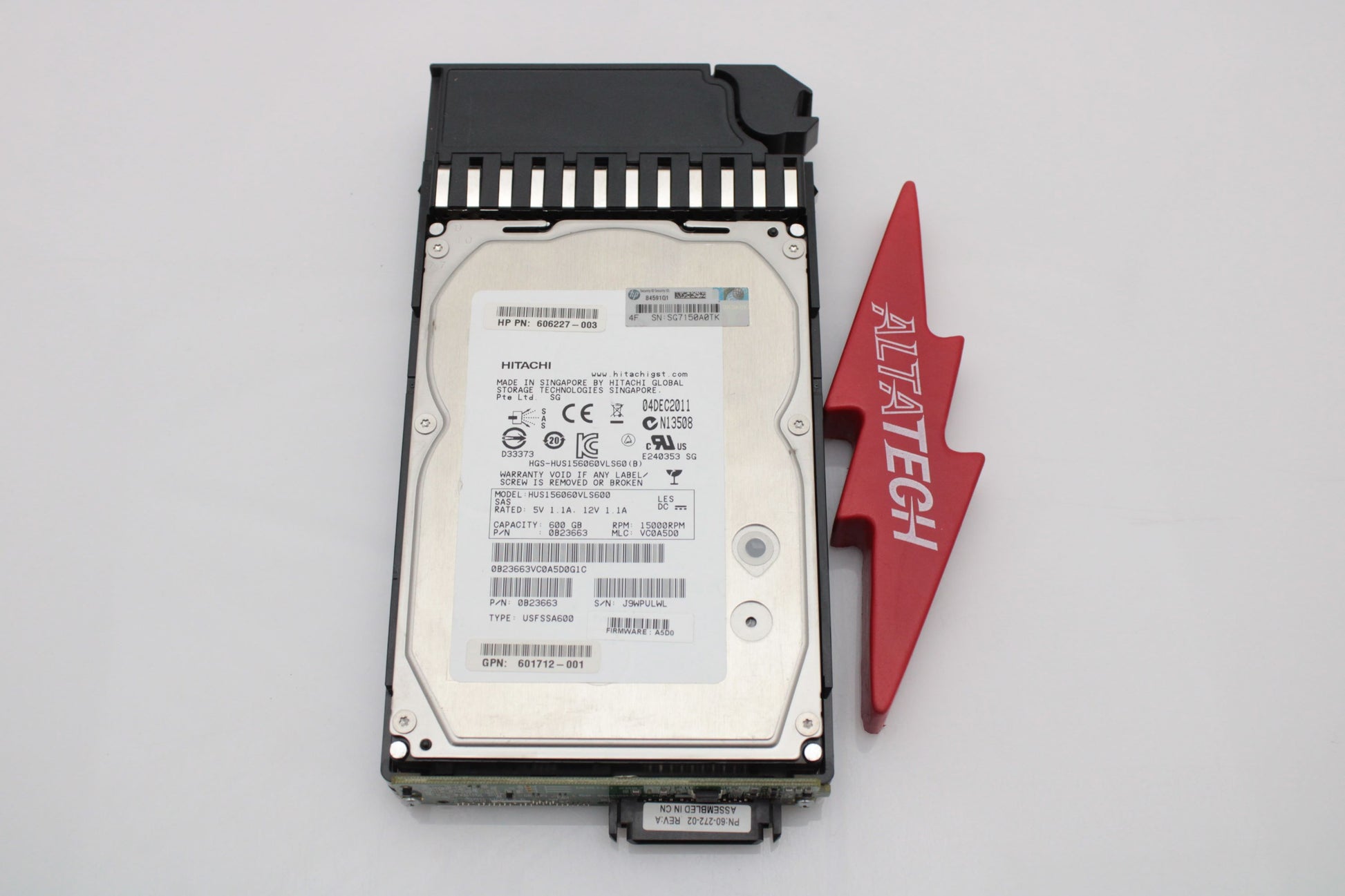 HP 601777-001 600GB 15K SAS 3.5" 6G HDD, Used