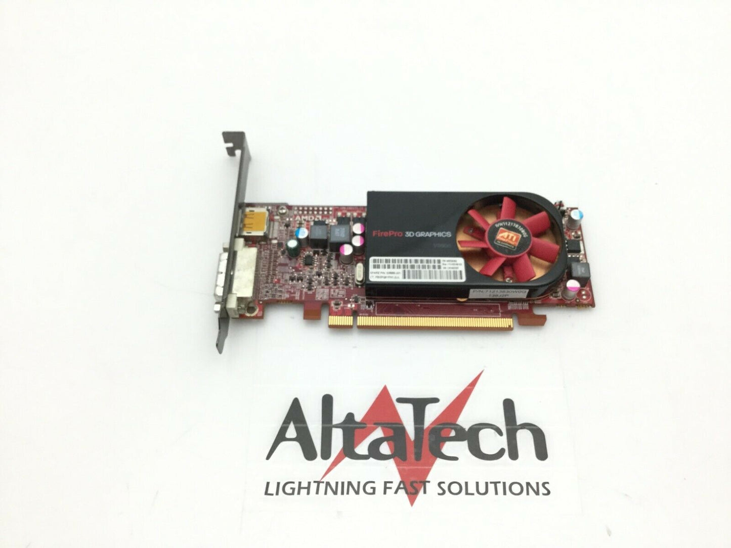 HP 608886-001 ATI FirePro V3800 512MB DDR3 PCI-e Graphics Card, Used