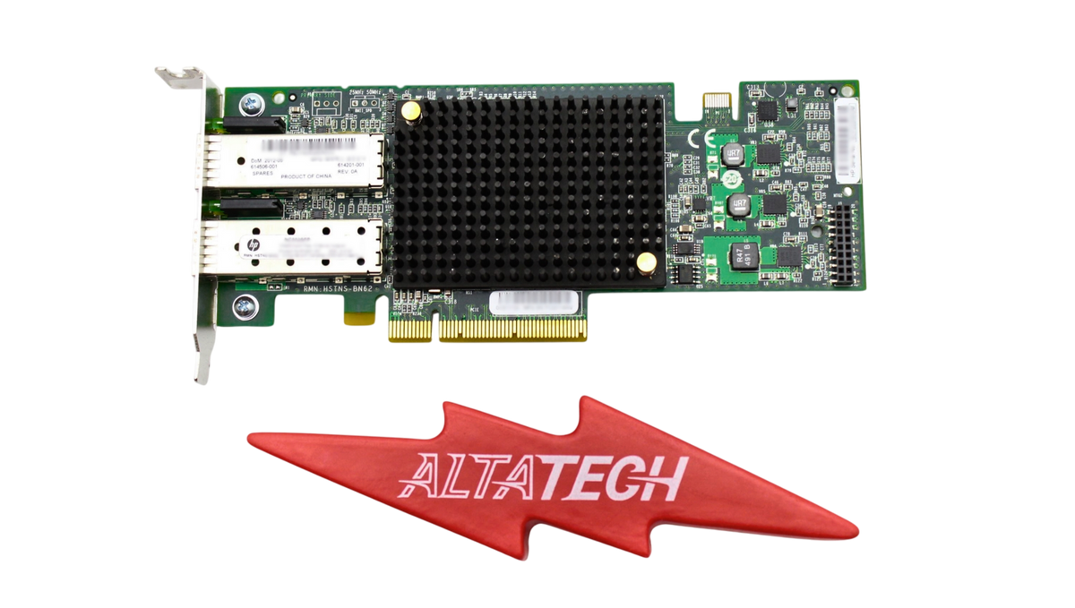 HP 615406-001 SPS-BD ADAPTER NC552 SFP 10GBE 2P, Used