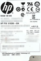 HP 619286-004 900GB 10K 6G DP SAS 2.5