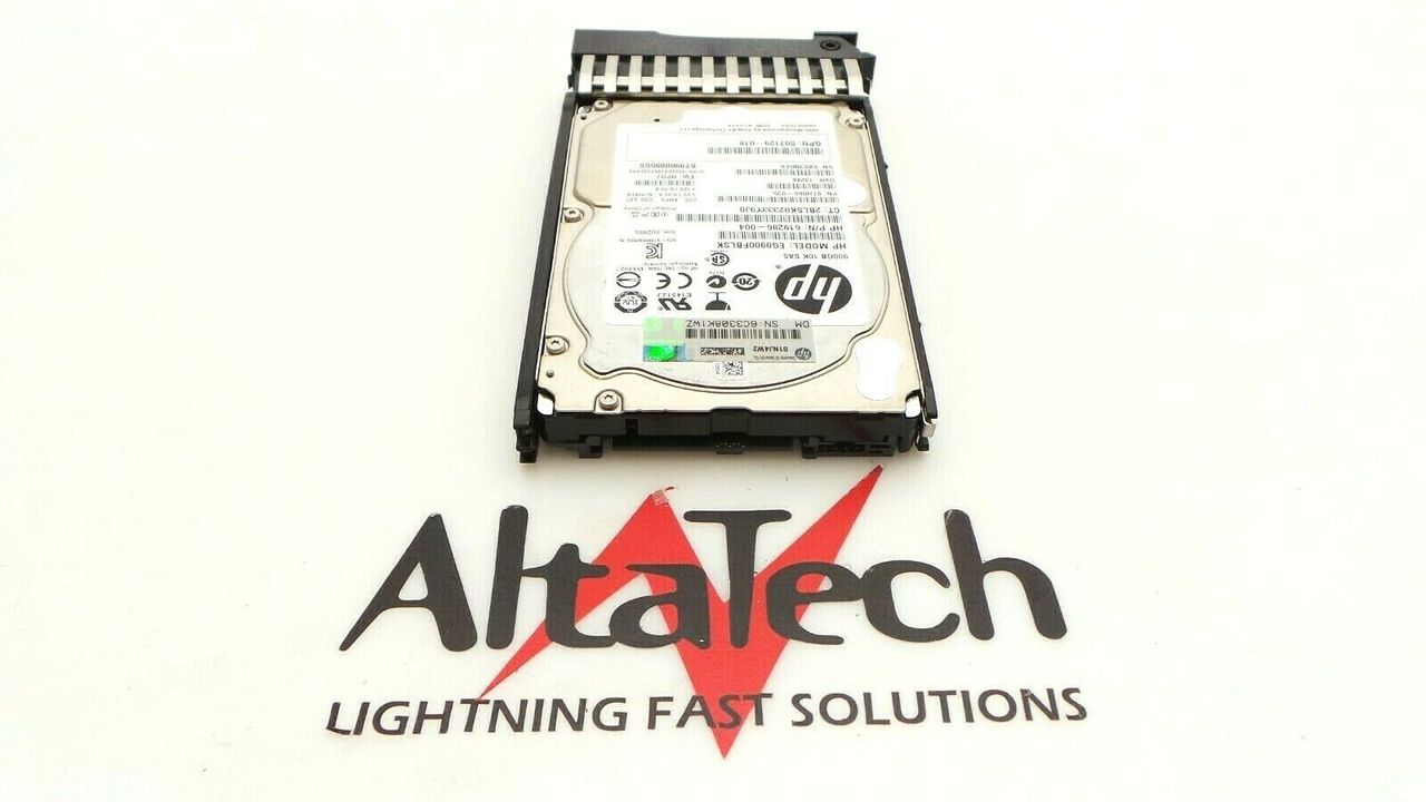 HP 619463-001 900GB 10K 6G DP SAS 2.5" Hot-Plug HDD, Used