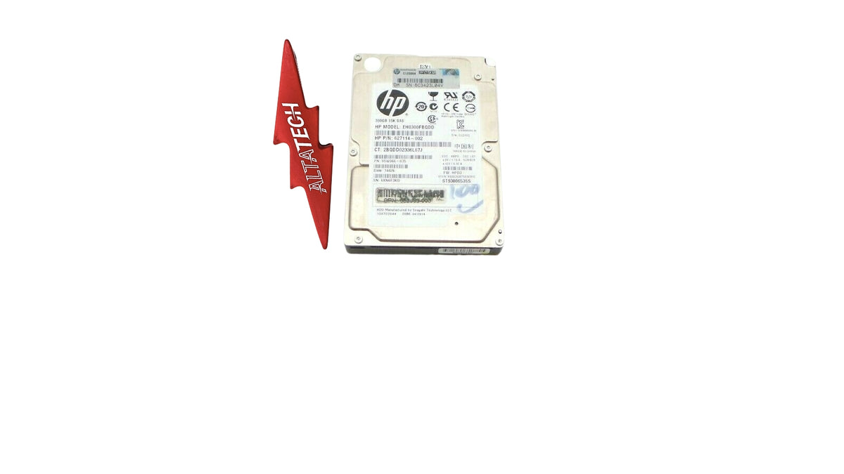 HP 627195-001 300GB 15K SFF SAS 2.5" Hard Disk Drive, Used
