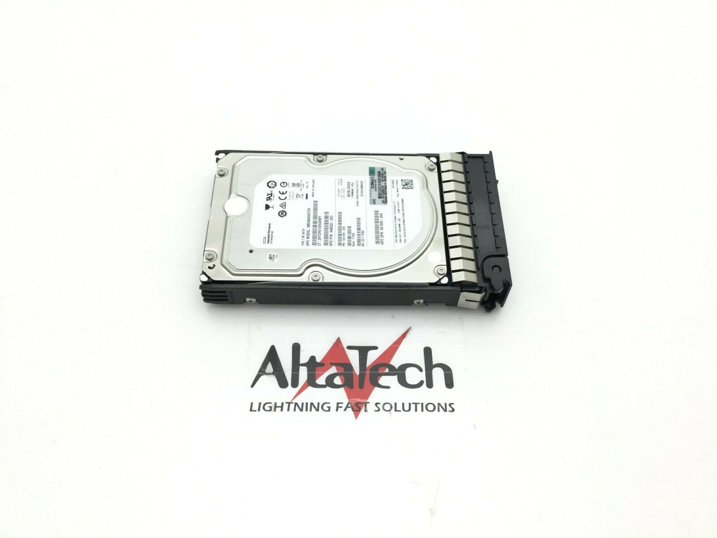 HP 628059-B21 3TB 3G 7.2K RPM 3.5" SATA LFF MDL Hard Drive, Used