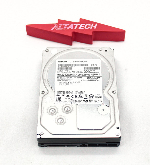 HP 641222-001 3PAR 2TB 7200RPM 3.5 SATA HDD, Used