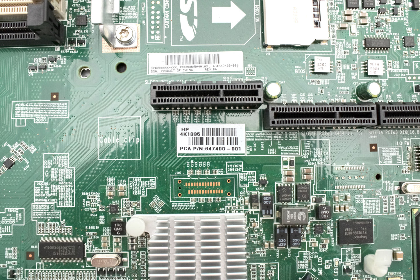 HP 647400-001 System Board (DL360E G8), Used