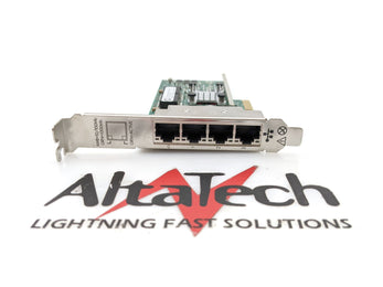 HP 647594-B21 Ethernet 10/100/1000BASE-T 4-Port 331T Adapter, PCIe2.0 x4, 4MB buffer, Used