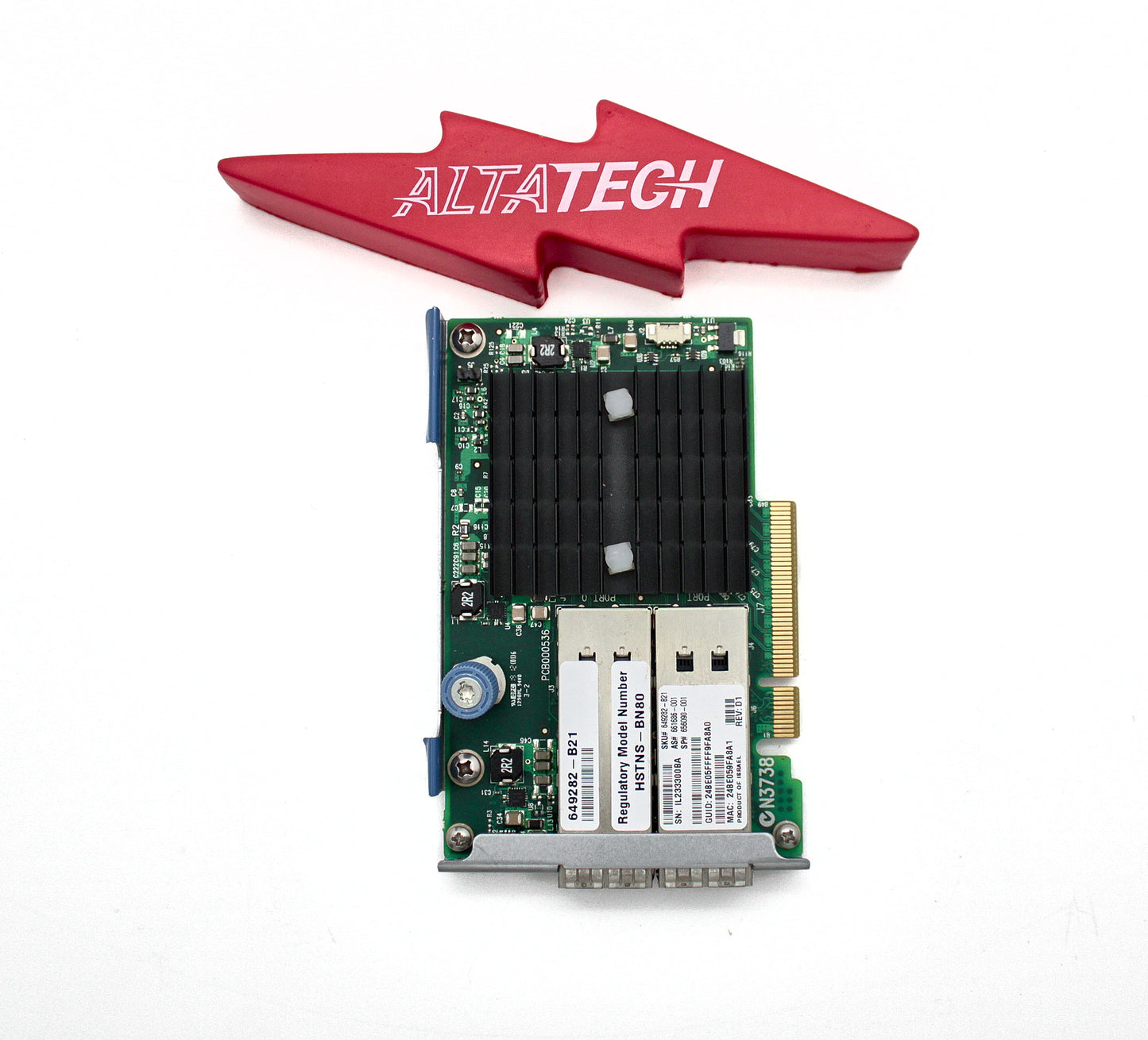 HP 649282-B21 544FR 10/40GB NETWORK ADAPTER QSFP, Used