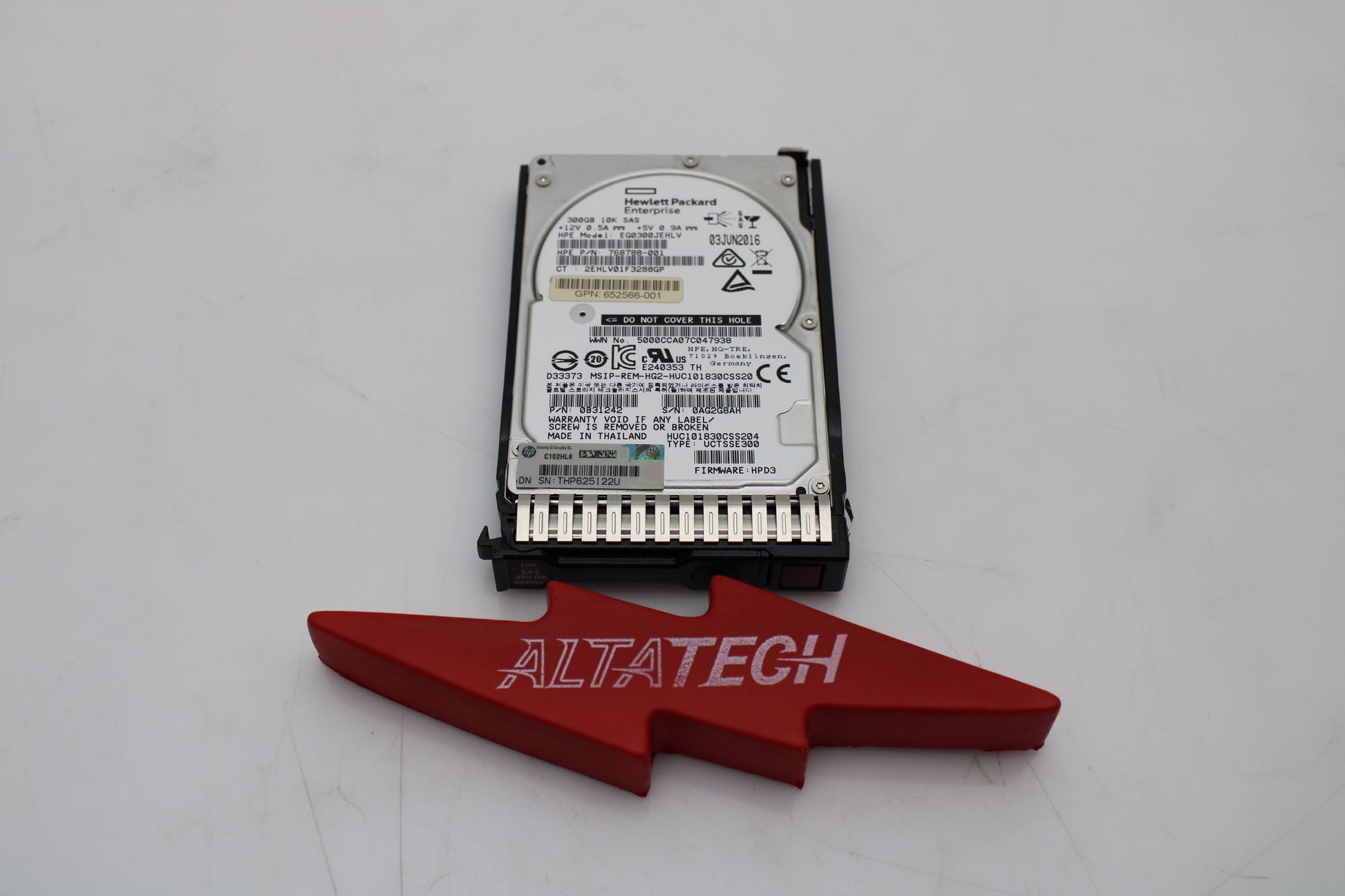 HP 652564-B21 300GB SAS SC Hard Disk Drive, Used