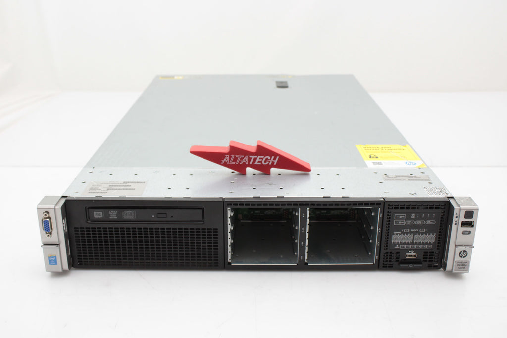 HP DL380p Gen 8 2U Chassis 8 SFF Drive Bays 653200-B21 Bareb