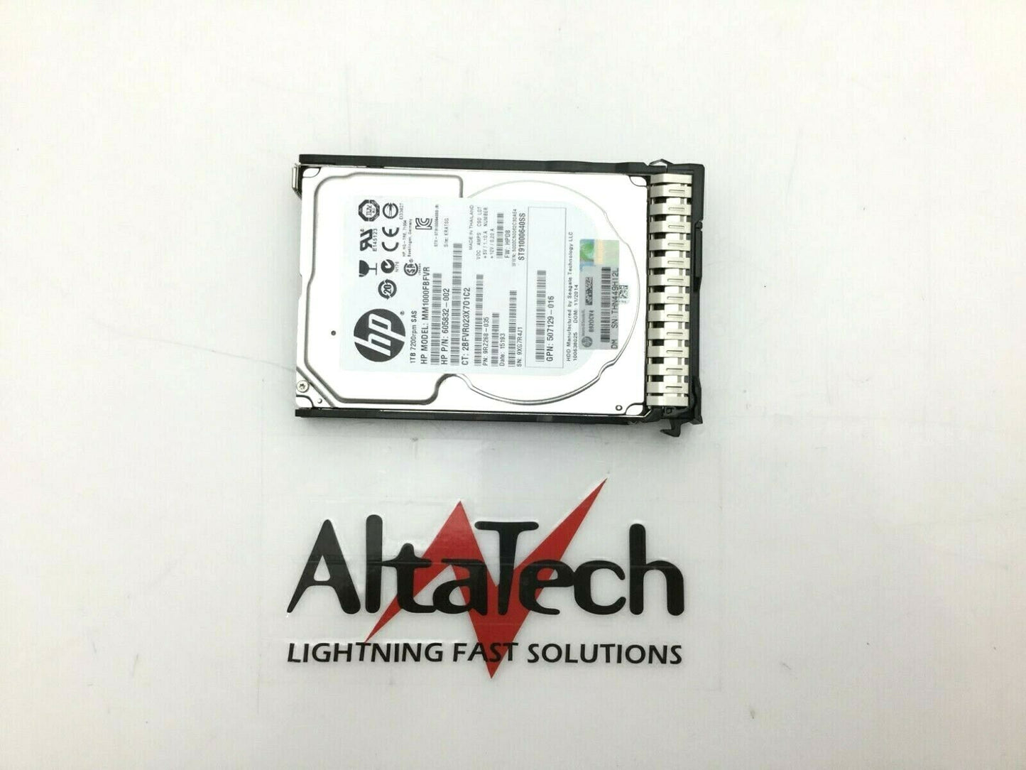 HP 653954-001 1TB 7.2K SAS 2.5" 6G SFF MDL, Used