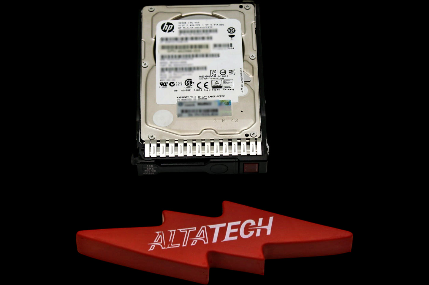 HP 653960-001_NEW 300GB 6G 15K SFF SAS SC HDD, New No Box