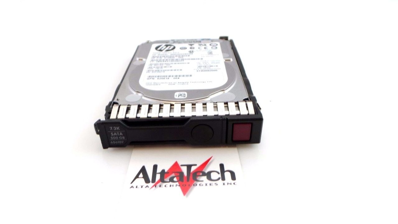 HP 656107-001 500GB 7.2K SATA 2.5" SFF Hard Drive, Used