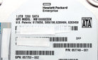HP 657749-001 1TB 6G 7.2K SATA LFF NHP Hard Drive, Used