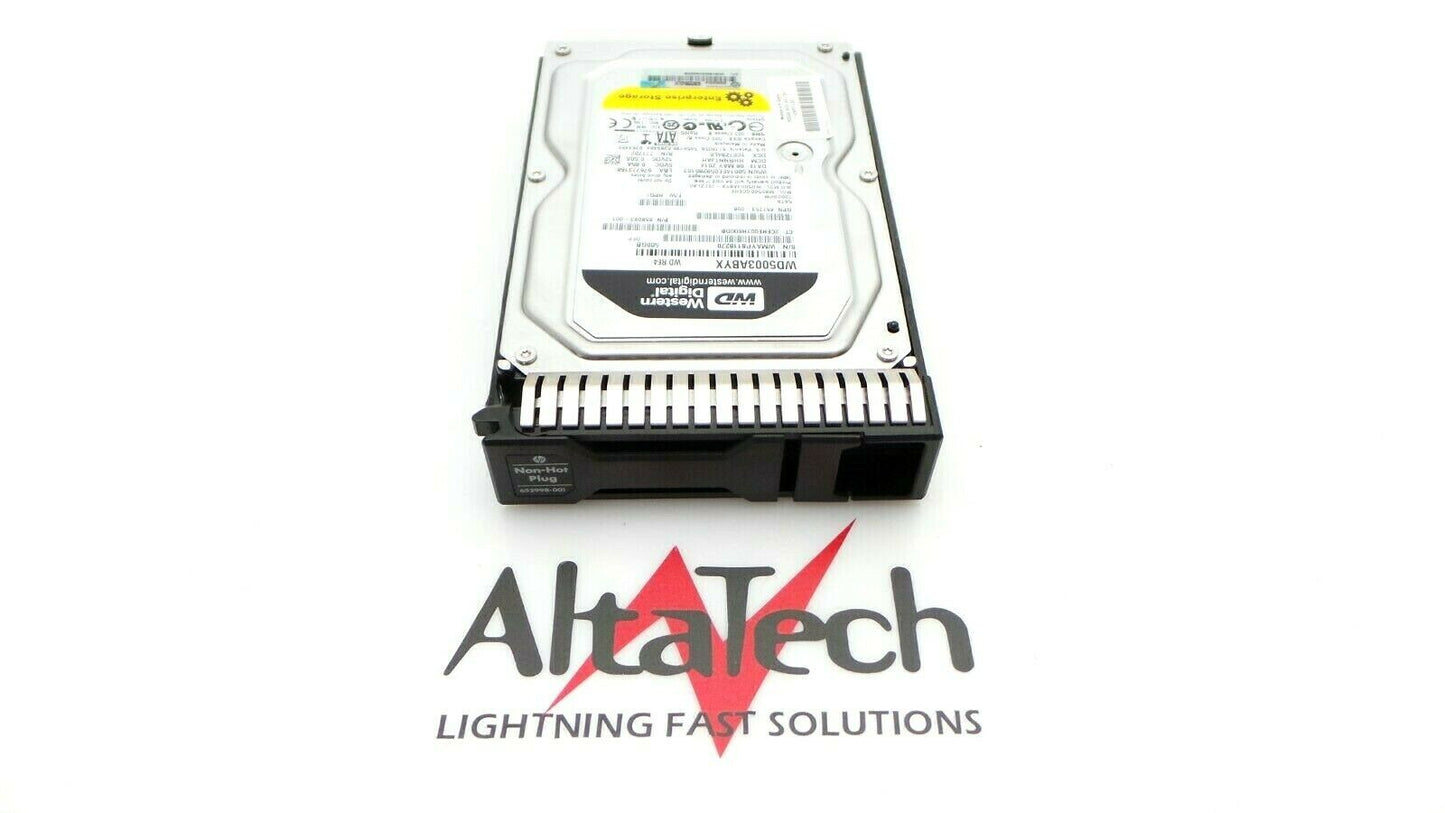 HP 659571-001 500GB 6G 7.2K rpm 3.5" LFF SATA NHard Drive, Used