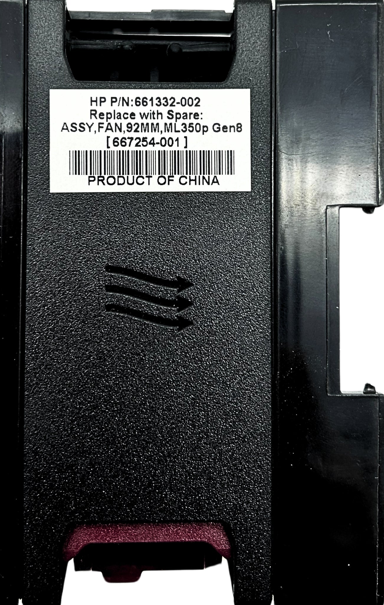 HP 661332-002 92MM Fan Assembly (ML350PG8), Used