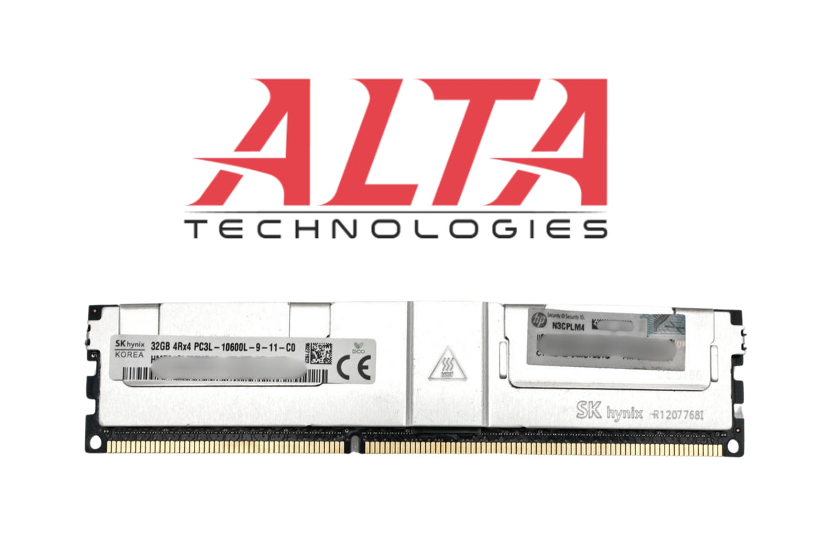 HP 664693-001 32GB PC3L-10600L DDR3-1333 4RX4 ECC, Used