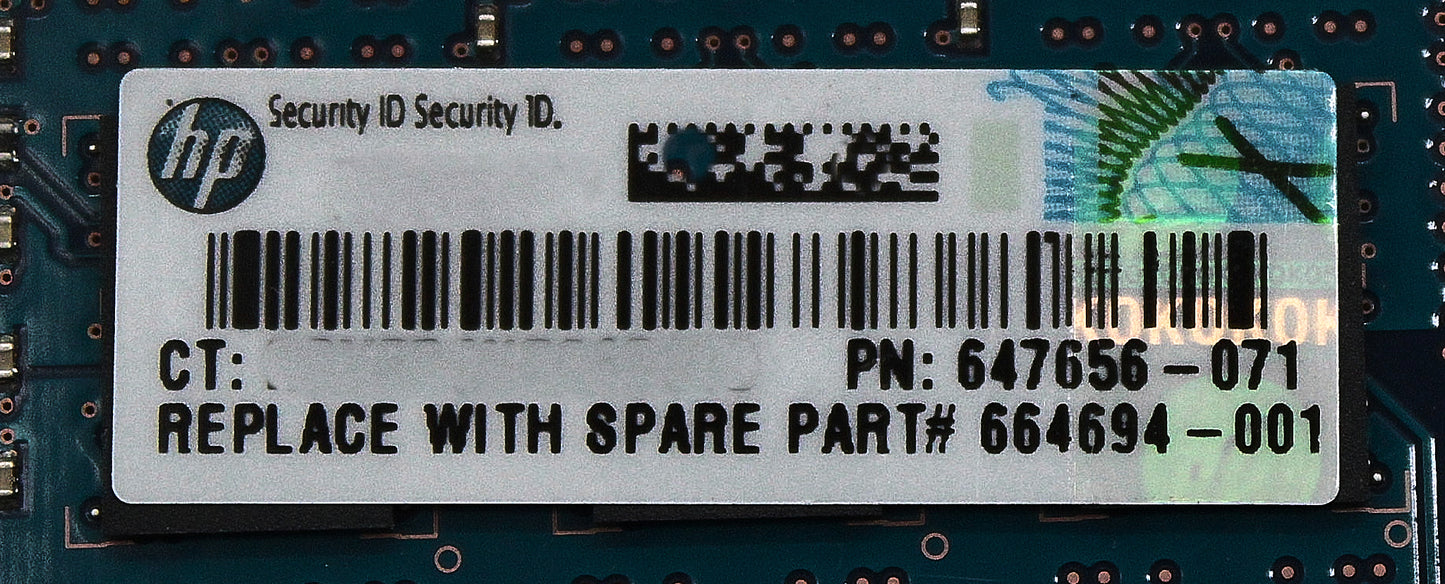 HP 664694-001 2GB 1RX8 PC3L-10600E MEMORY DIMM, Used