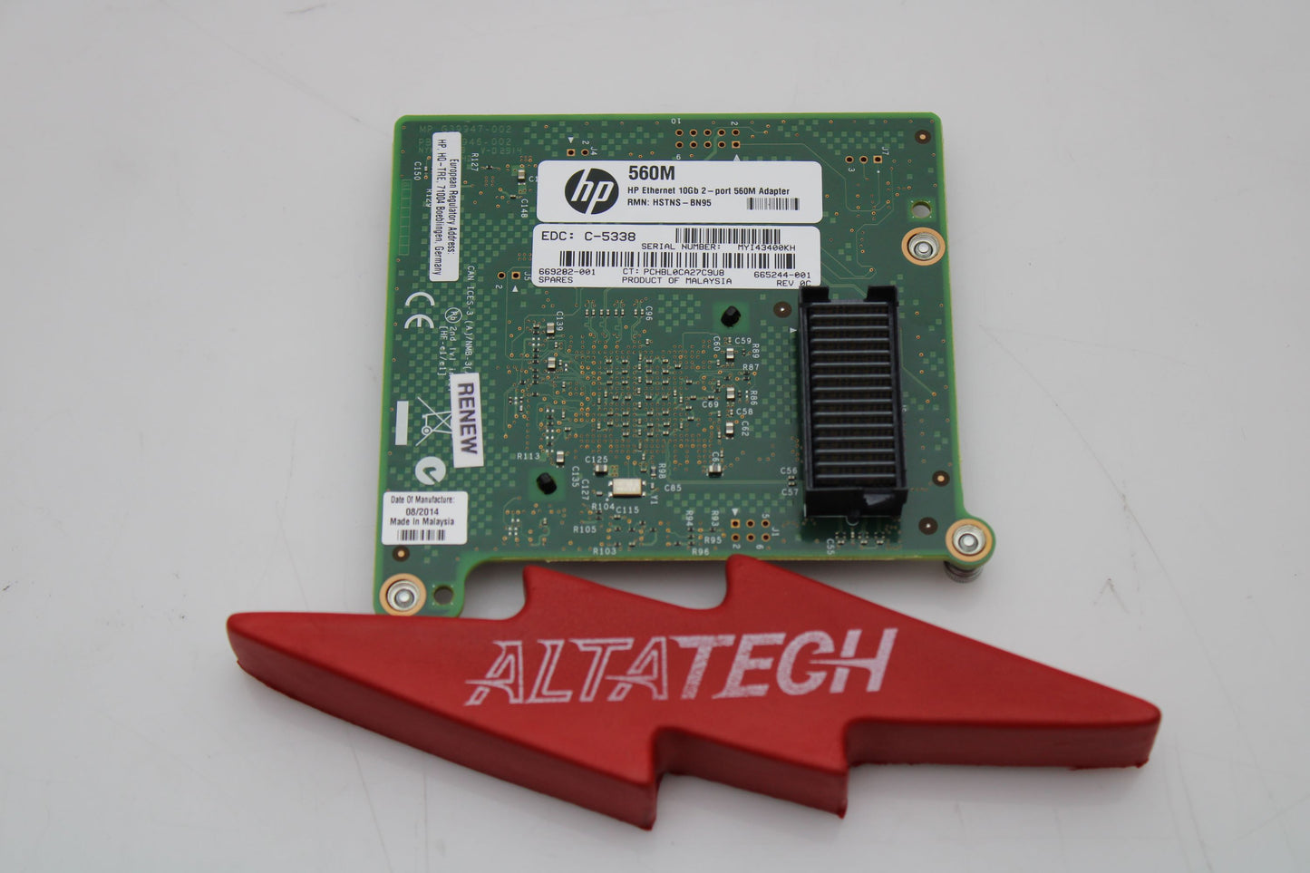 HP 665244-001 Ethernet 10GB 2P 560M Adapter, Used