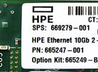 HP 665247-001 Ethernet 10GB 2P 560SFP+ Adapter, Used