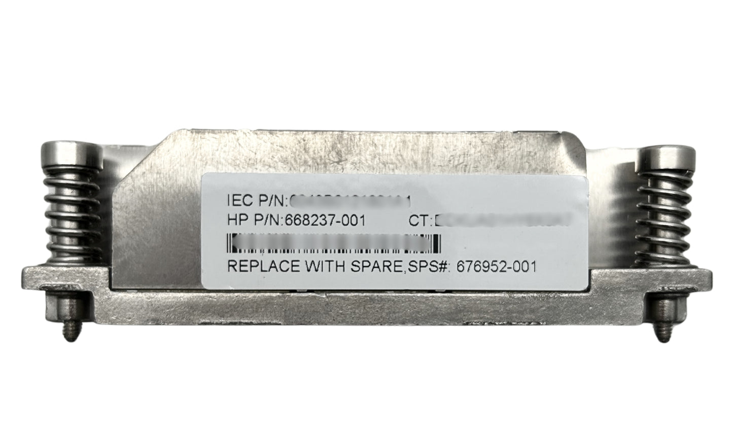 HP 668237-001 DL360E G8 HEATSINK, Used