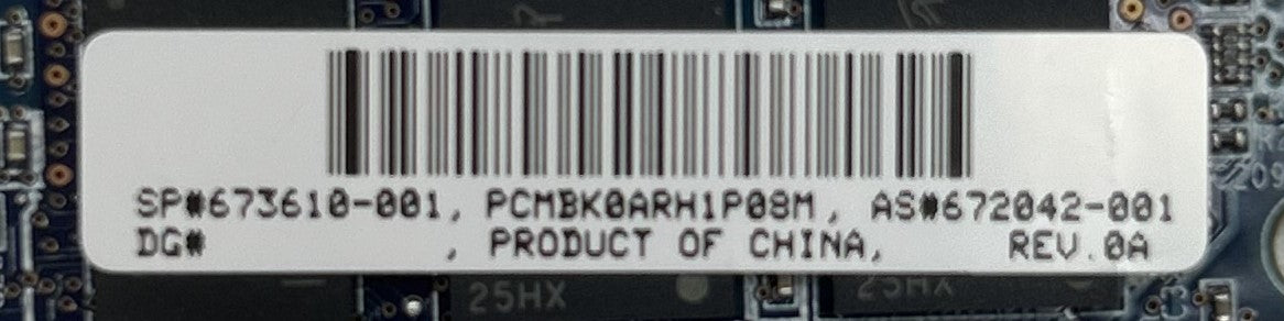 HP 673610-001 Smart Array P721m Controller - 4-port, Used