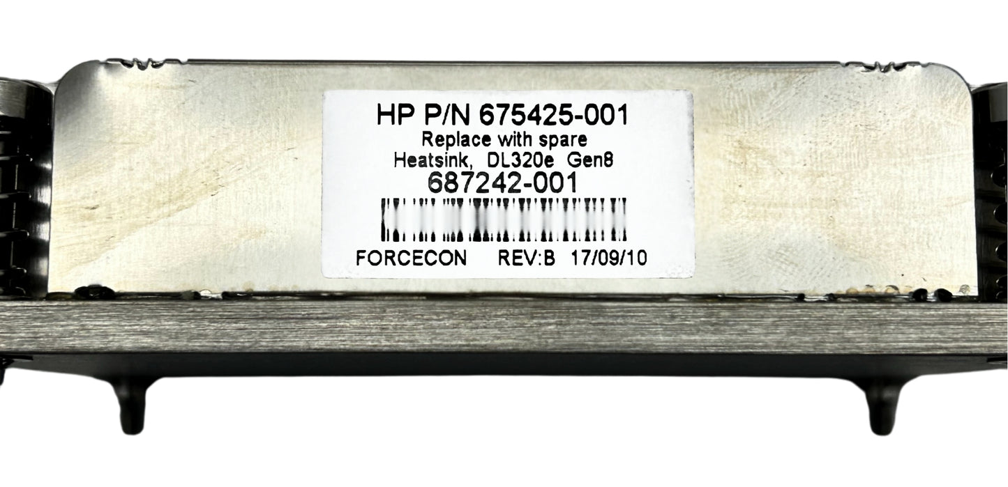 HP 687242-001 CPU HEATSINK (DL320EG8), Used