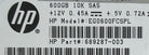HP 689287-003 HPE 600GB 10K 6G SFF SAS HARD DRIVE, Used