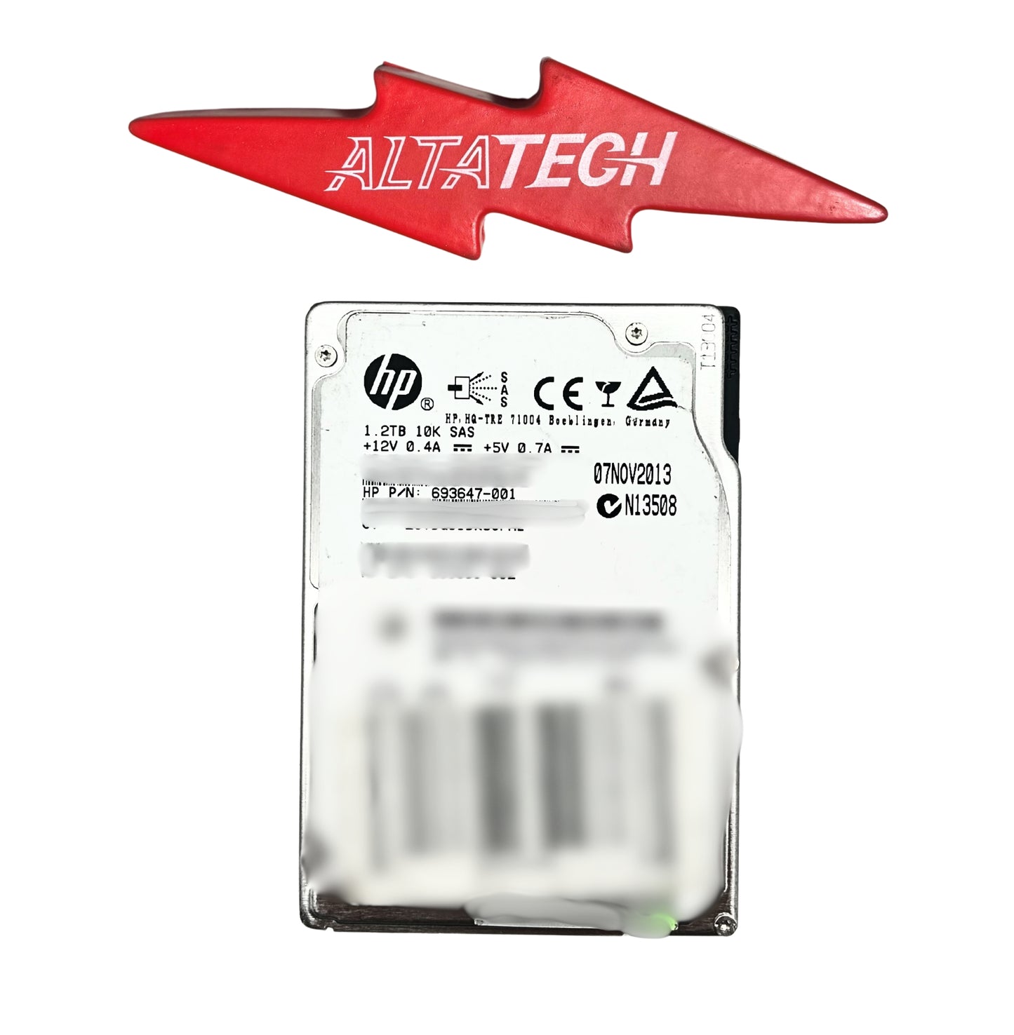 HP 693647-001 1.2TB 6G 10K SFF SAS HDD, Used