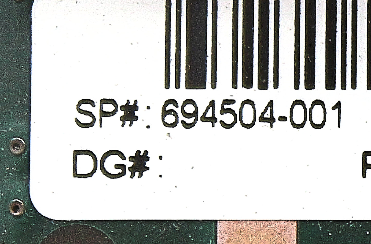 HP 694504-001 LSI 9212 4PORT SAS 6GB/S RAID CARD, Used