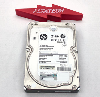 HP 695503-001 1TB 6G SATA 7.2K 3.5IN SC MDL HDD, Used