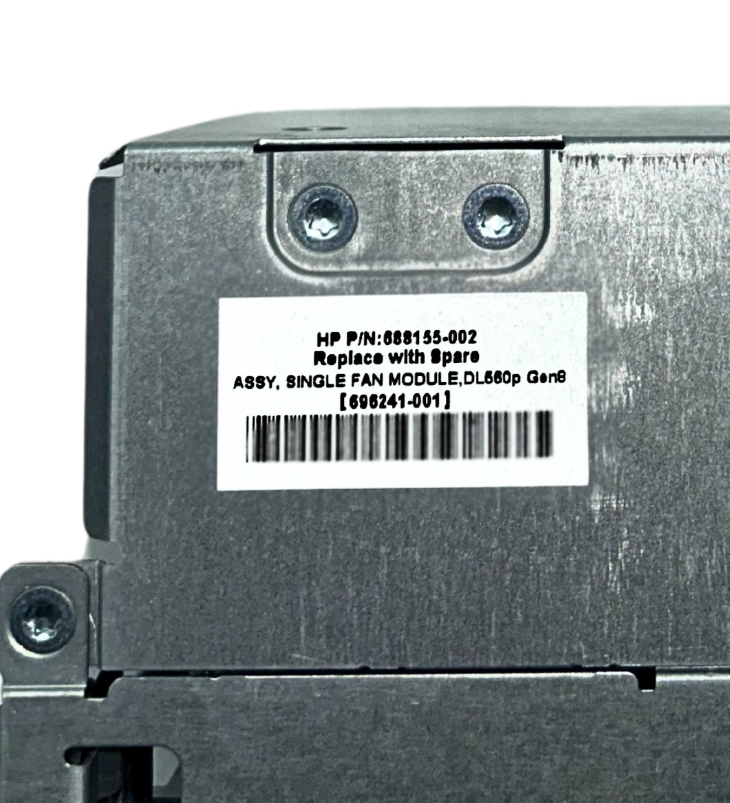 HP 696241-001 HOTPLUG FAN MODULE (DL560G8), Used