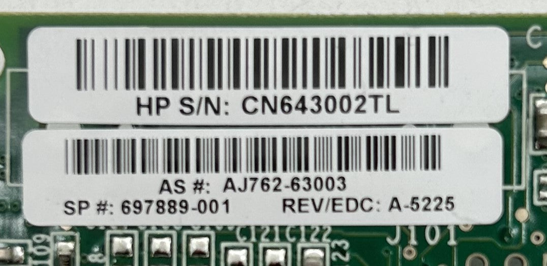 HP 697889-001 HP HBA 81E 8GB SINGLE PORT FC, Used